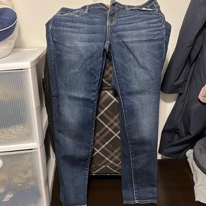 American Eagle Super Low Jeggings, size 14.